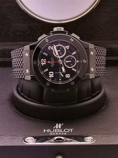 hublot big bang king black magic ceramic 44mm|Hublot black magic watch.